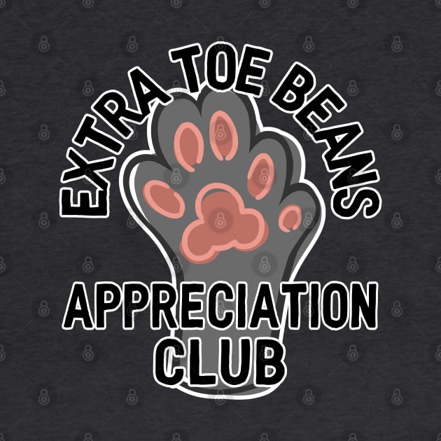 Extra Toe Beans Appreciation Club by ShadowCatCreationsCo